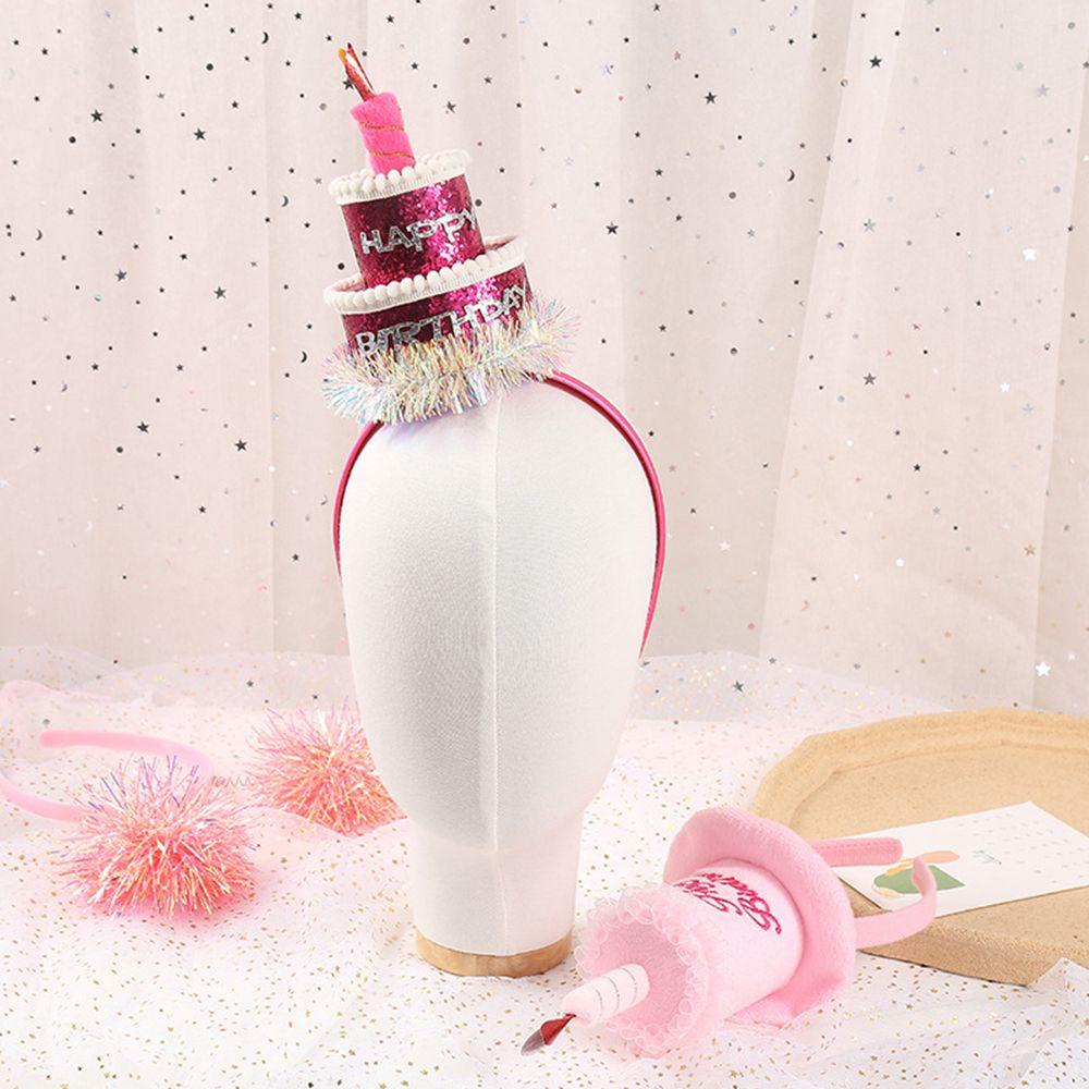 Băng Đô Hình Bánh Sinh Nhật VANES1 Dễ Thương