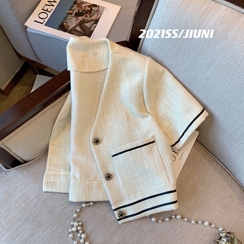 Áo Khoác Cardigan Ngắn Tay Thời Trang Trẻ Trung