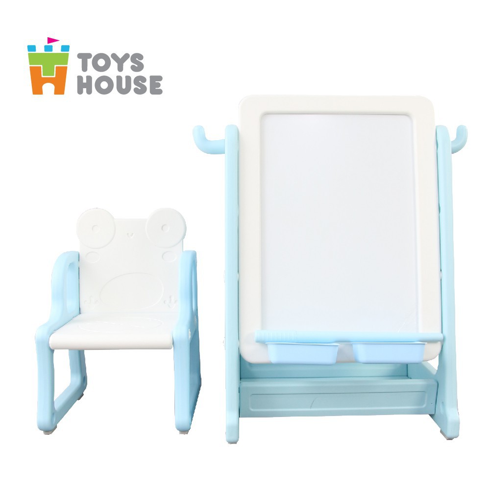 Ghế và bảng tập vẽ kiêm bàn học 2 trong 1 Toyshouse 0520-TH