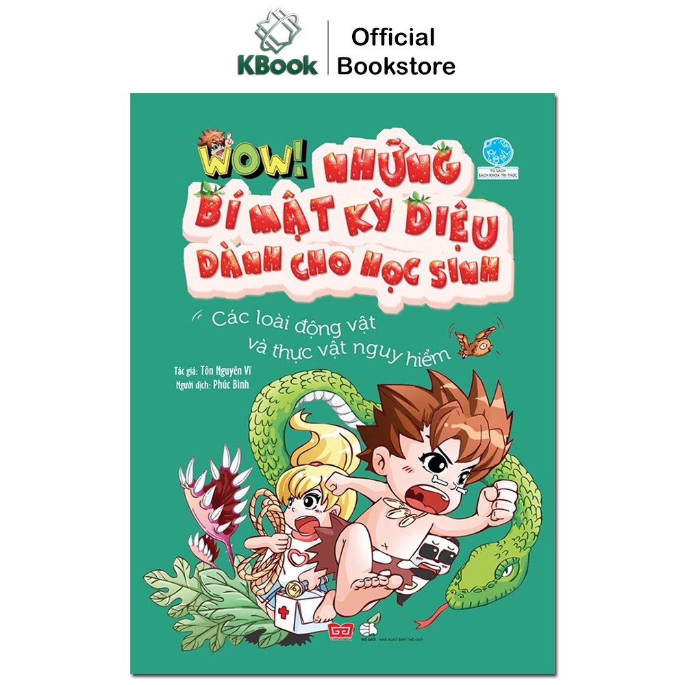 Sách - Wow! Những bí mật kỳ diệu dành cho học sinh (Đinh Tị - 11 chủ đề, lẻ cuốn tùy chọn)