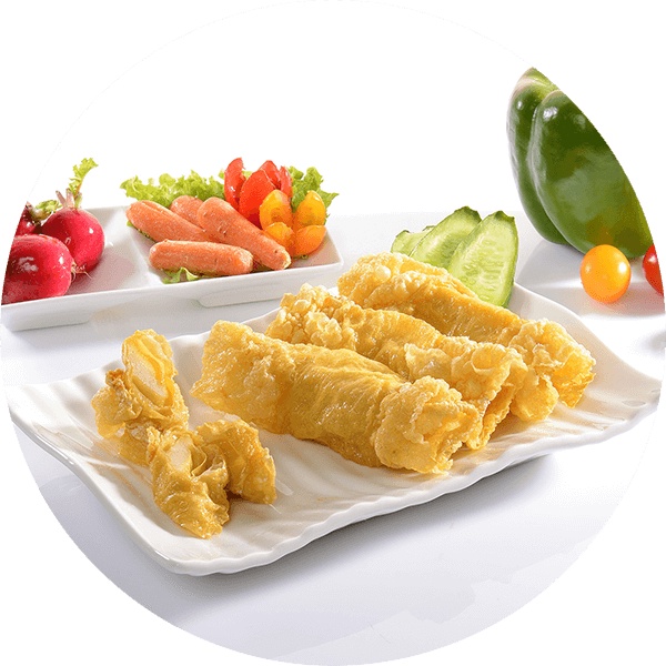Đậu hũ ky cuộn chả cá EB - Đậu hũ ky cá cuộn EB Malaysia 300g