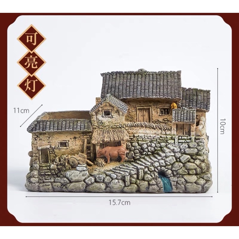 Mô hình nhà trang trí bàn