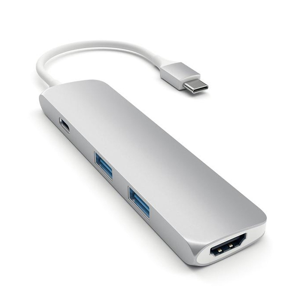 [Cho Macbook Pro] HUB USB TYPE-C Cổng chuyển HyperDrive HDMI 4K GN22B – Follow HIBUCENTER Giảm 5%