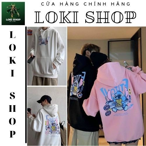 Áo khoác hoodie Chống Nắng Cho Nam Nữ Và Cặp Đôi LOKI SHOP Có 3 Màu Chất Nỉ Unisex in hình WIND Form rộng Ulzzang