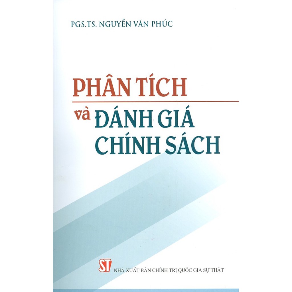 Sách - Phân Tích Và Đánh Giá Chính Sách