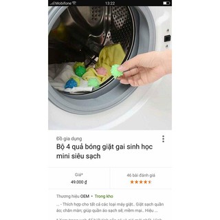 Quả giặt gai mini siêu sạch