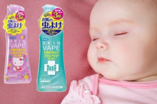 Xịt Chống Muỗi Skin Vape 200ml cho bé ( Hàng Chuẩn Nhật )