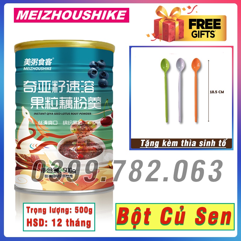 Bột củ sen mix hạt vị hoa quả hỗ trợ ăn kiêng giảm cân giữ dáng an toàn và tốt cho cơ thể rất dễ ăn và không hề bị ngán