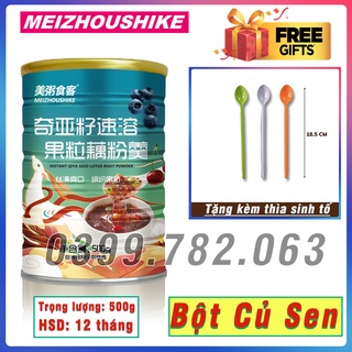 Bột củ sen mix hạt vị hoa quả hỗ trợ ăn kiêng giảm cân giữ dáng an toàn và tốt cho cơ thể rất dễ ăn và không hề bị ngán