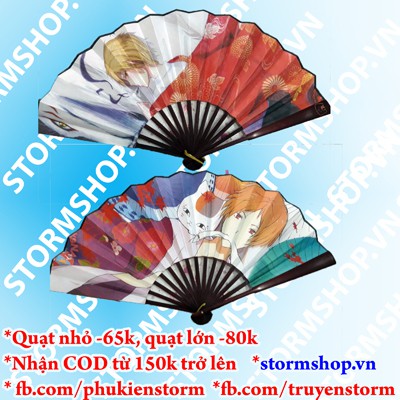 quạt Vải lớn 80k nhỏ 65k