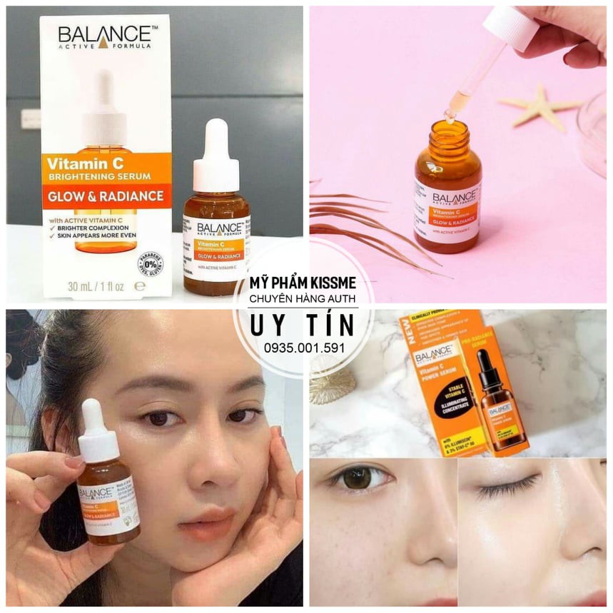 (CÓ BILL) Serum Sáng Da Mờ Thâm Balance Vitamin C Brightening | BigBuy360 - bigbuy360.vn