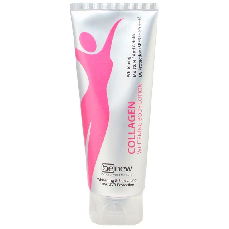 Combo 2 Tuýp Kem Dưỡng Thể Trắng Da Benew Collagen Whitening Body Lotion 200ml