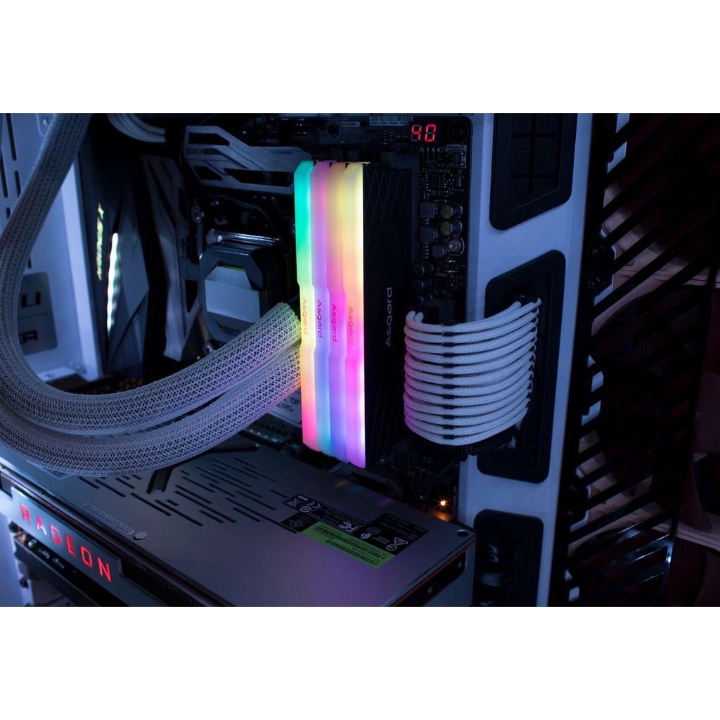 Ram Máy Tính , PC DDr4 8gb , 16gb bus 3000 3200 tản led RGB new chính hãng bảo hành 3 năm