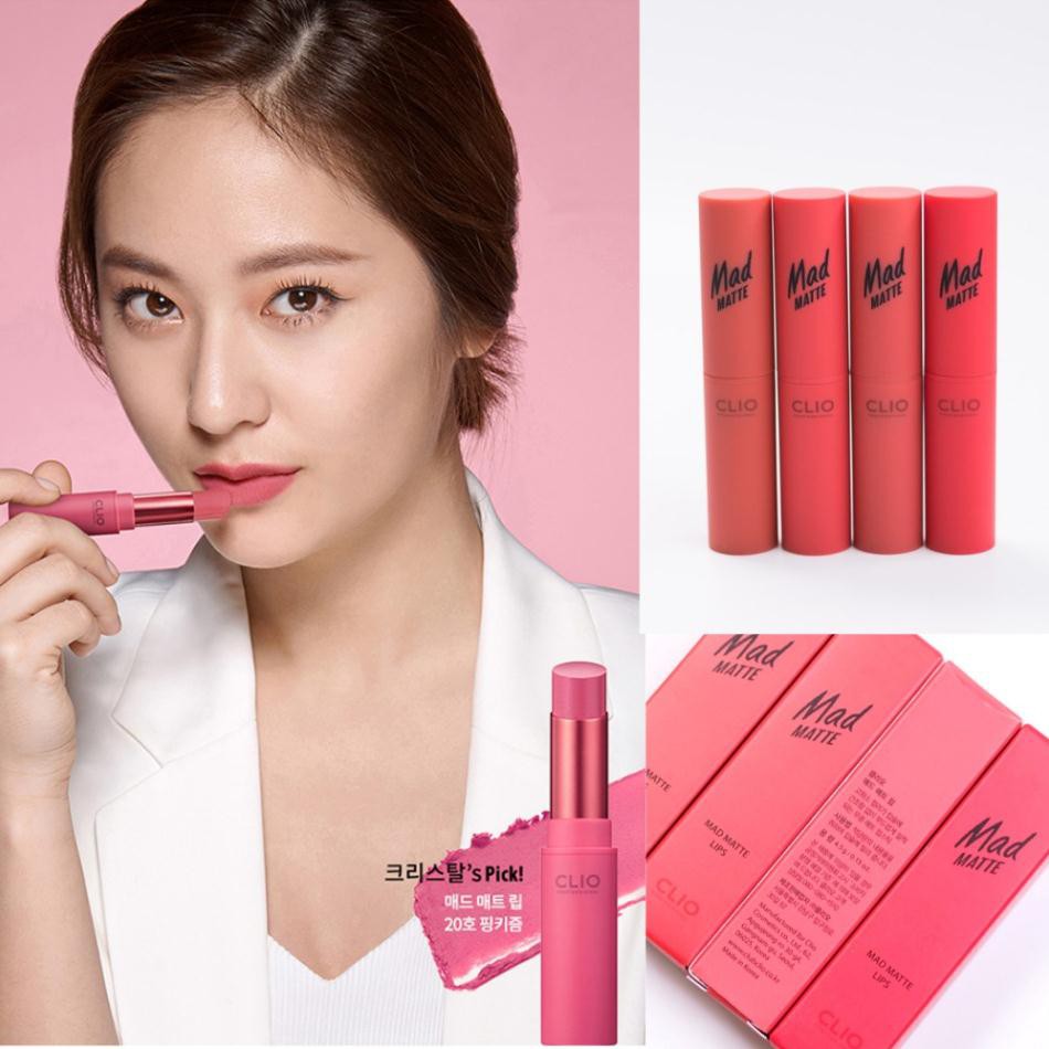 Son Thỏi Lì CLIO MAD MATTE (Có Bill ) | BigBuy360 - bigbuy360.vn