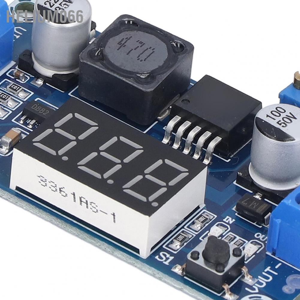 Hàng giao ngay XL6009 Booster Board Mô-đun tăng cường DC đến DC Hiển thị vôn kế kỹ thuật số 3A đầu ra 5 ~ 32V
