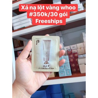 COMBO 30 GÓI NẠ LỘT VÀNG WHOO 24k