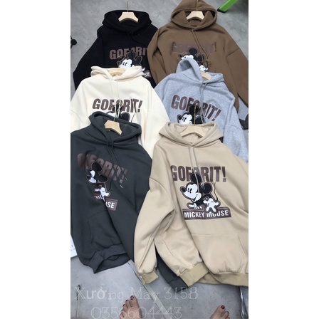 Áo hoodie GOF MICK mũ 2 lớp TT7