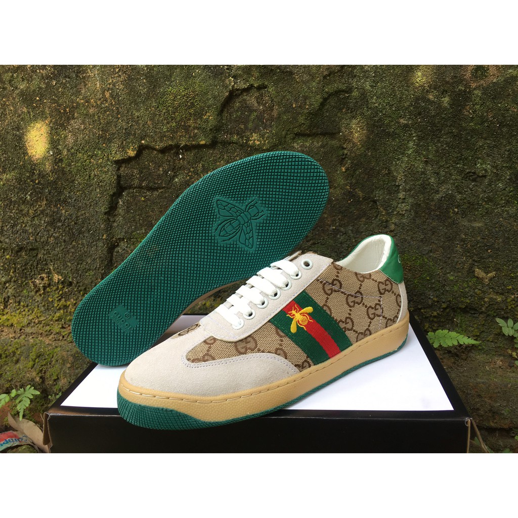 [SALE SỐC] [FULL BOX+ BILL] Giày 𝐒ơ𝐧 𝐓ù𝐧𝐠, ong, rắn Giày thể thao GG hàng đẹp cực chất