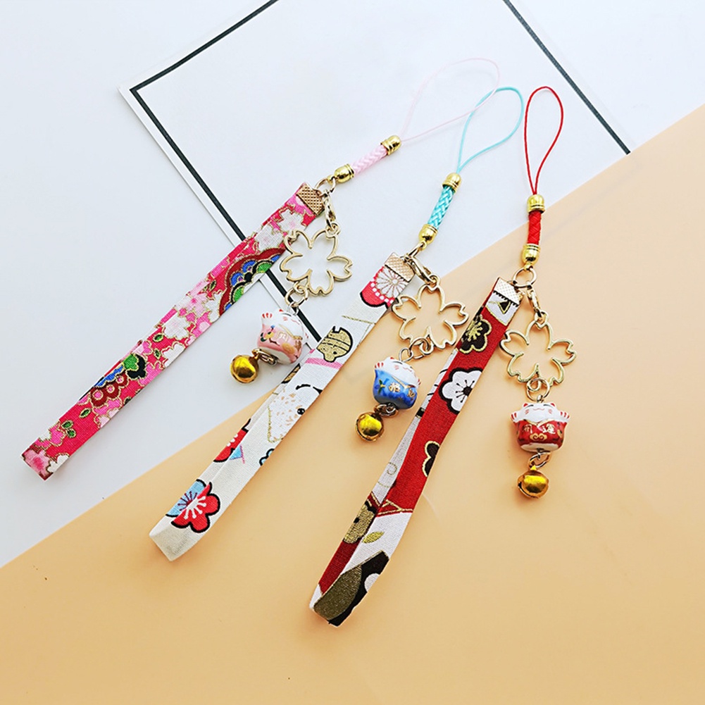 1 Móc Khóa Hình Mèo May Mắn Dễ Thương