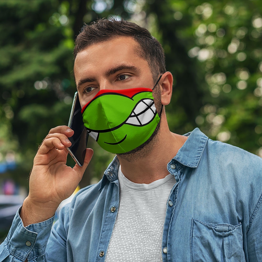 Khẩu trang dễ thương cho bé đáng yêu cute trẻ em vui nhộn Hình Vẽ DRAWN CARTWELL dày 2 lớp kháng khuẩn dành cho nam nữ b