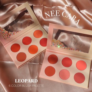 Má hồng Nee Cara LeoPard Live Free 6 Color N606 (01)