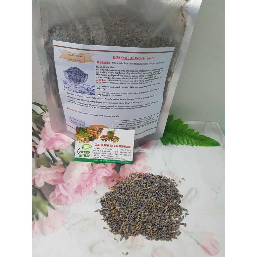 Hoa Oải Hương Sấy Khô 100g