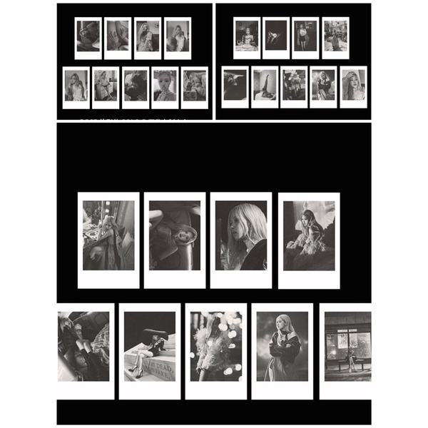 Ảnh Polaroid Card album Rosé hàng unoff