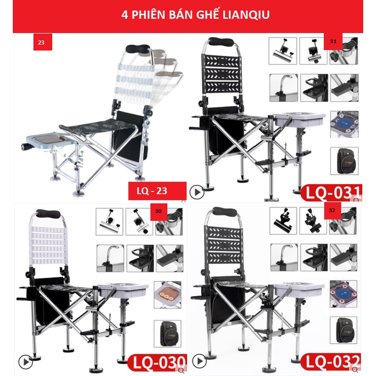 Ghế ngồi câu cá địa hình đa năng 07