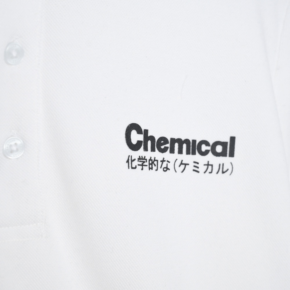 Áo Polo nam in chữ nổi CHEMICAL 2103015 chất cotton cao cấp, dày dặn, chuẩn form - CUONG STORE