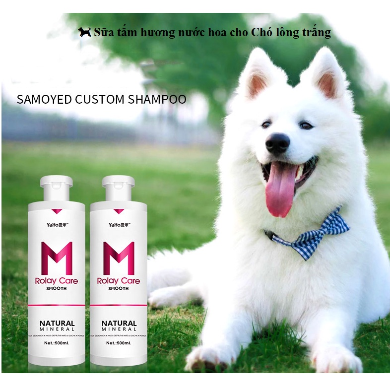 SỮA TẮM CHO CHÓ MÈO HƯƠNG NƯỚC HOA THƯƠNG HIỆU YAHO (MẪU MỚI) -  LOVE PETS SHOP