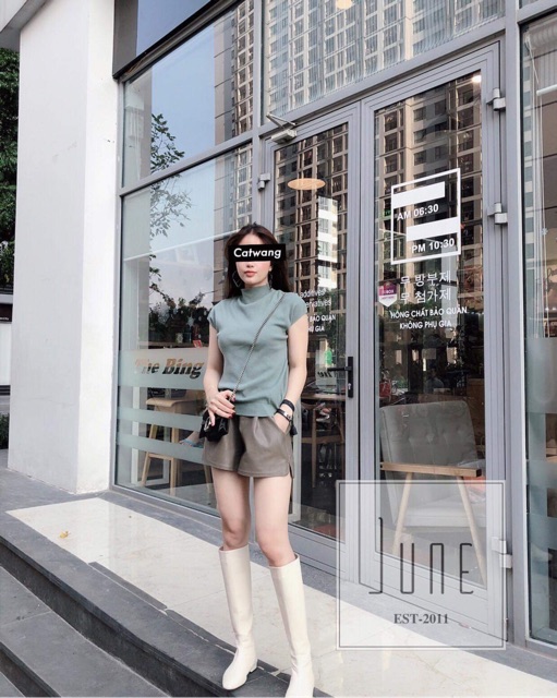 BÁN SỈ ÁO LEN CỘC TAY 2P CHO NỮ