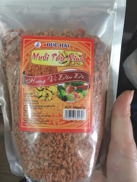 Muối tôm tây ninh gói 500g