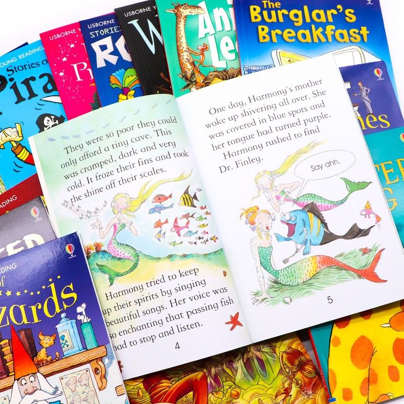 Sách - The Usborne Reading Collection - Bộ vàng 40 quyển