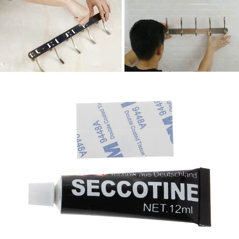 Keo dán kính 12ml nhanh khô chống thấm nước tiện dụng