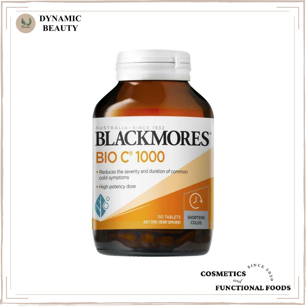 [Hàng chuẩn Úc] Viên uống bổ sung vitamin C Blackmores bio vitamin c 1000mg 62 viên và 150 viên của Úc