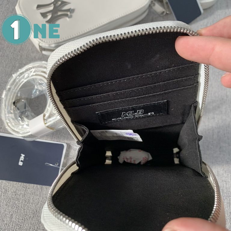 ( Chuẩn Hãng ) Túi Đeo Chéo MLB NY Mini Neck Pouch New York Yankees Full Tag Mac