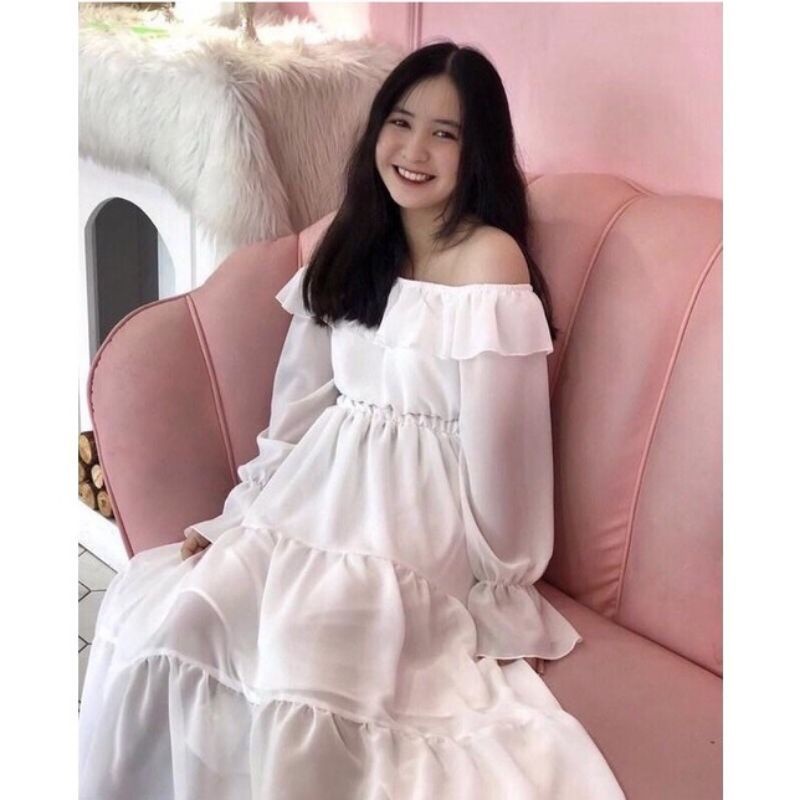 link chốt live Đầm trắng tiểu thư
