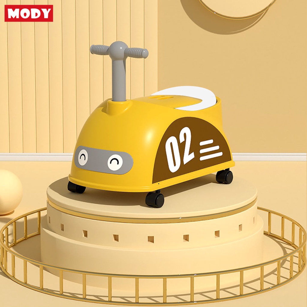 Bô vệ sinh cho bé kiểu ô tô có bánh xe Mody M5901