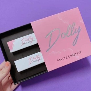 [Đỏ Đất ] Son Sáp Phủ Phấn Dolly Không Chì Màu Đỏ Đất