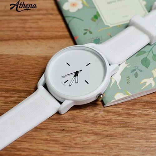 Đồng Hồ Đeo Tay Dây Silicon Mềm Thời Trang Cho Nữ