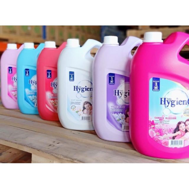 ĐỦ MÀU NƯỚC XẢ VẢI HYGIENE 3500ML THÁI LAN