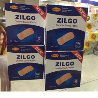 Băng cá nhân zilgo bản nhỏ - Hộp 102 miếng