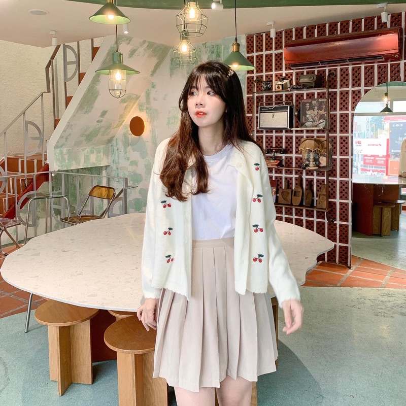 Áo cardigan cherry | BigBuy360 - bigbuy360.vn