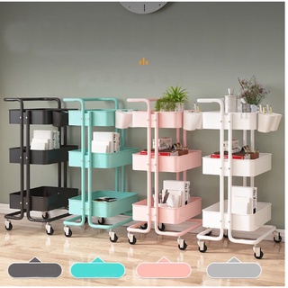 Kệ đựng dụng cụ spa 3 tầng có bánh xe loại tốt