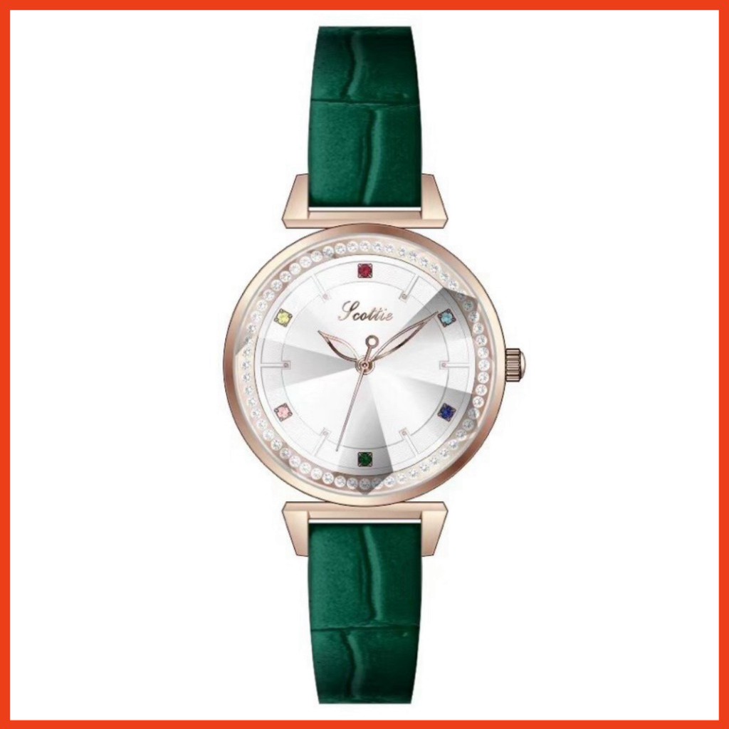 Đồng Hồ Đeo Tay Scottie Cao Cấp Thanh Lịch Dành Cho Nữ 3T Swatch