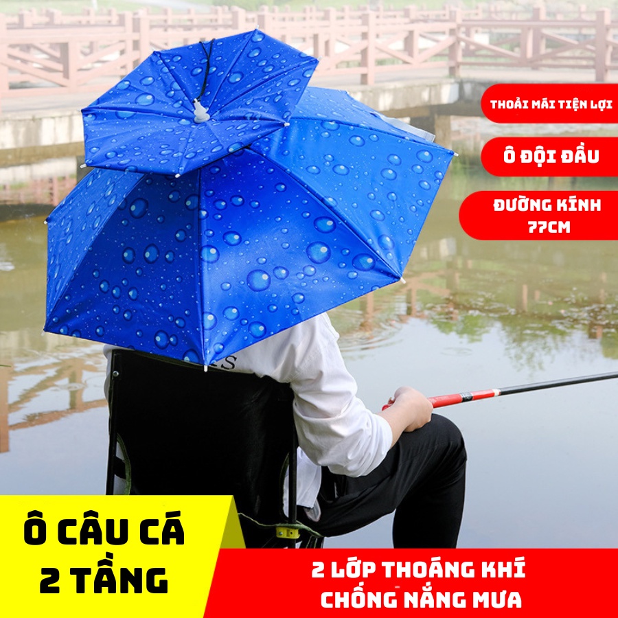 Ô Đội Đầu Đi Câu, Đi Du Lịch, Đi Chơi,làm vườn