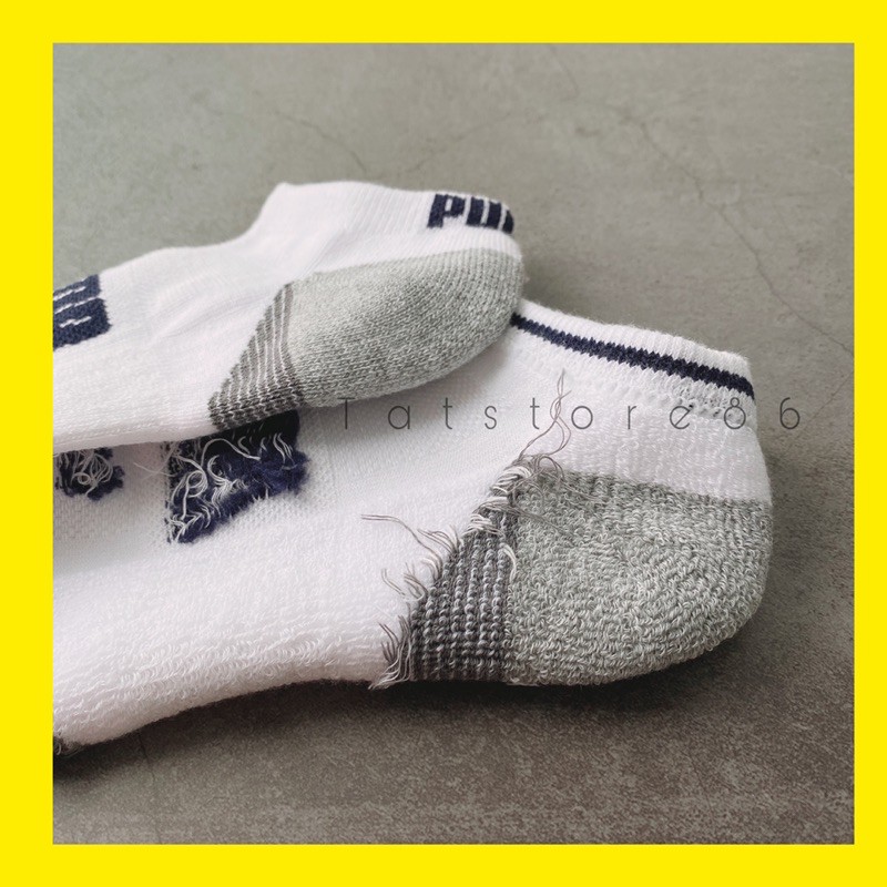 Tất thể thao -cổ ngắn nam nữ PUMA Vớ nữ cổ ngắn khử mùi thấm mồ hôi TT13