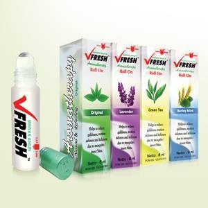 Dầu lăn thảo dược Vfresh 4 ml