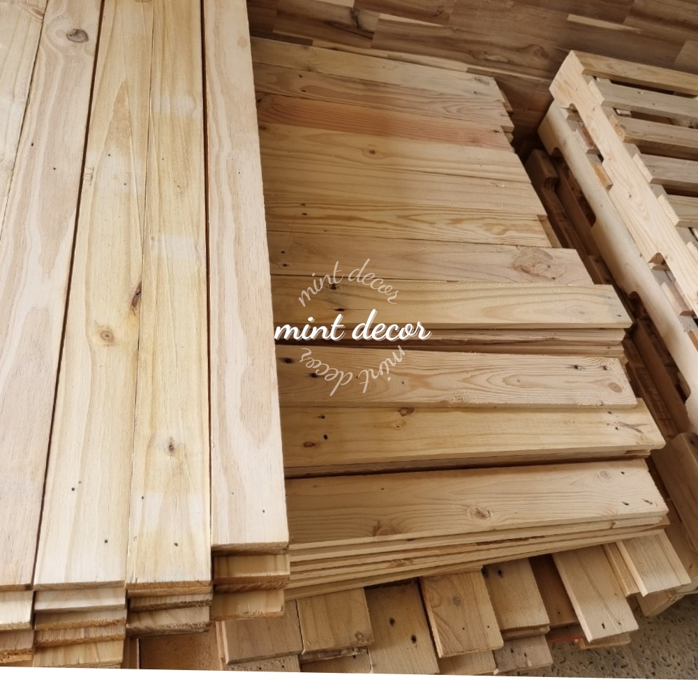 Thanh gỗ thông pallet dài bào láng bề mặt kích thước đa dạng