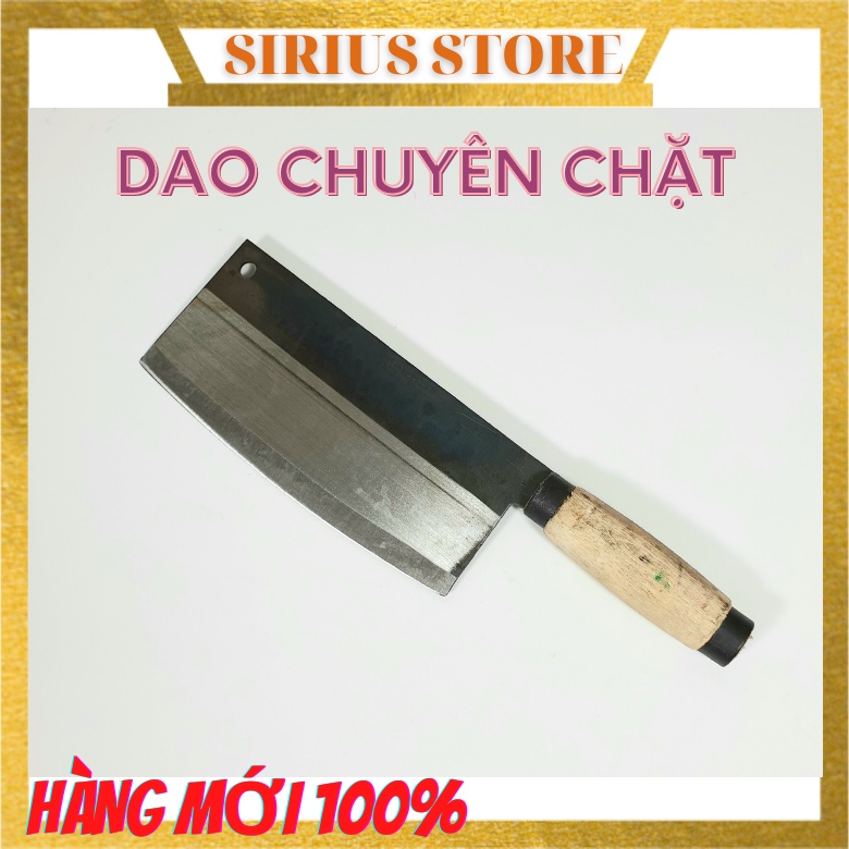Dao đại chặt thịt xương cán gỗ cực bén cực chất cao cấp